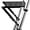 Black - Adjustable Style, variant on Adjustable Ladder Platform for Painters, Extension Ladder Work Platform System, Anti-Slip Ladder Work Tray for Tools, Heavy Duty Ladder Accessory for Most Ladders, 400 lbs Capacity