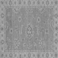 thumbnail image 1 of Ahgly Company Indoor Square Oriental Gray Traditional Area Rugs, 7' Square, 1 of 4