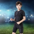 thumbnail image 1 of Kids Padded Shirts,Chest and Rib Protector T Shirt Youth Protective Gear for Football Rugby Basketball, 1 of 7