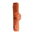 thumbnail image 2 of Organizador de casos de cue de la piscina que transporta regalo con correa para el hombro resistente a los rasguños 1/2 billar de billar de billar de Naranja, 2 of 8