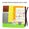 thumbnail image 5 of 5PCS Flower Craft Kit Handmade DIY Artificial Potted Flower Arts Craft Kit, 5 of 5