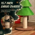 thumbnail image 5 of VINGLI Christmas Cat Tree Toy & Play House, Holiday Themed Cat Tower with Soft Fleece & Hanging Toys, Seasonal Decor Cat Tree in Multiple Sizes & Colors for Festive Ambience, 5 of 13