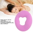 thumbnail image 4 of Oreiller pour Trou de Visage de Lit de Massage, Coussin de Visage de Spa Résilient Doux Élastique Confortable Sans Odeur pour Spa de Beauté Violet, Bleu, 4 of 7