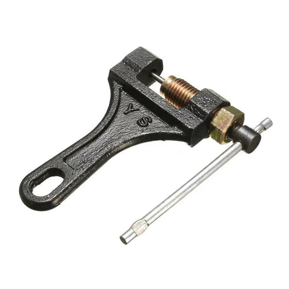 Heavy Duty Chain Breaker Tool for Motorcycle & Bicycle - 420-530 Link Splitter, Portable Metal Repair Kit