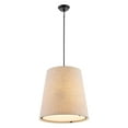 thumbnail image 3 of JONATHAN Y Arden 18" 1-Light Farmhouse Bohemian Iron LED Pendant, Oil Rubbed Bronze/Beige, 3 of 10