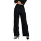 thumbnail image 3 of VISgogo Traje de pantalón de dos piezas para mujer, blusa de manga larga de color liso y pantalones de corte recto VISgogo  moda, 3 of 6