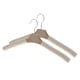 thumbnail image 1 of Percha de madera con gancho circular de 2 piezas Unique Bargains color beige, 1 of 4