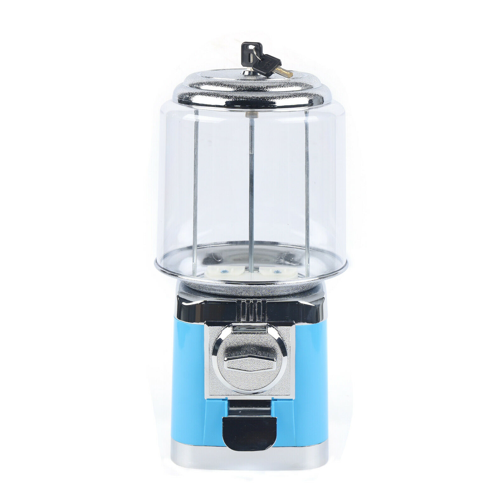 Miumaeov Candy Vending Machine Bulk Gumball Candy Snacks Dispenser Machine Accept 25 Cents Coin