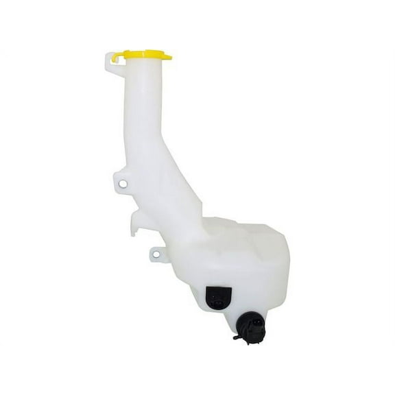Windshield Washer Fluid Reservoir Tank - with Cap, Pump, and Sensor - Compatible with 2011 - 2018 Dodge Charger 2012 2013 2014 2015 2016 2017 2019