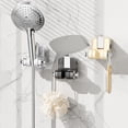 thumbnail image 6 of Wall - Mounted Shower Head Holder - Integrated Suction Cup, Adjustable, for Hand - Held Showerheads, Durable, 6 of 8