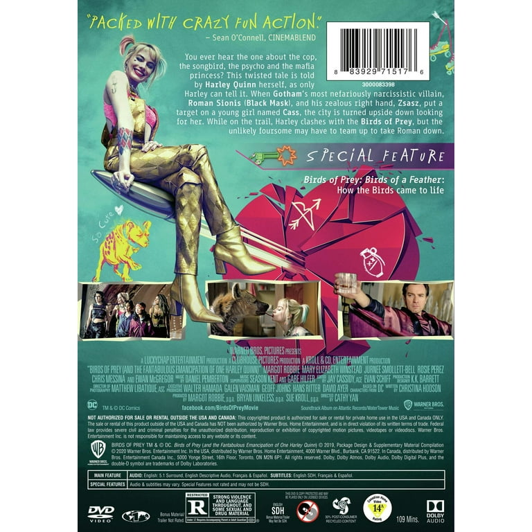 Birds of Prey And the Fantabulous Emancipation of One Harley