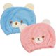 thumbnail image 1 of 2 PCS Cap Head Towel for Children Girls - Soft Absorbent Quick Drying Bath Wrap Set - Bear Cap for Bathing, Spa, Swimming Pool, 1 of 4