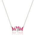 thumbnail image 4 of Disney Minnie Mouse Pink Enamel Bow MOM Pendant Necklace - 18'' Chain, 4 of 4