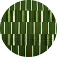 thumbnail image 1 of Ahgly Company Indoor Round Oriental Green Traditional Area Rugs, 6' Round, 1 of 1