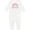 AA-White, variant on Handpicked for Earth by My Grandma in Heaven Rainbow Baby Romper Coveralls