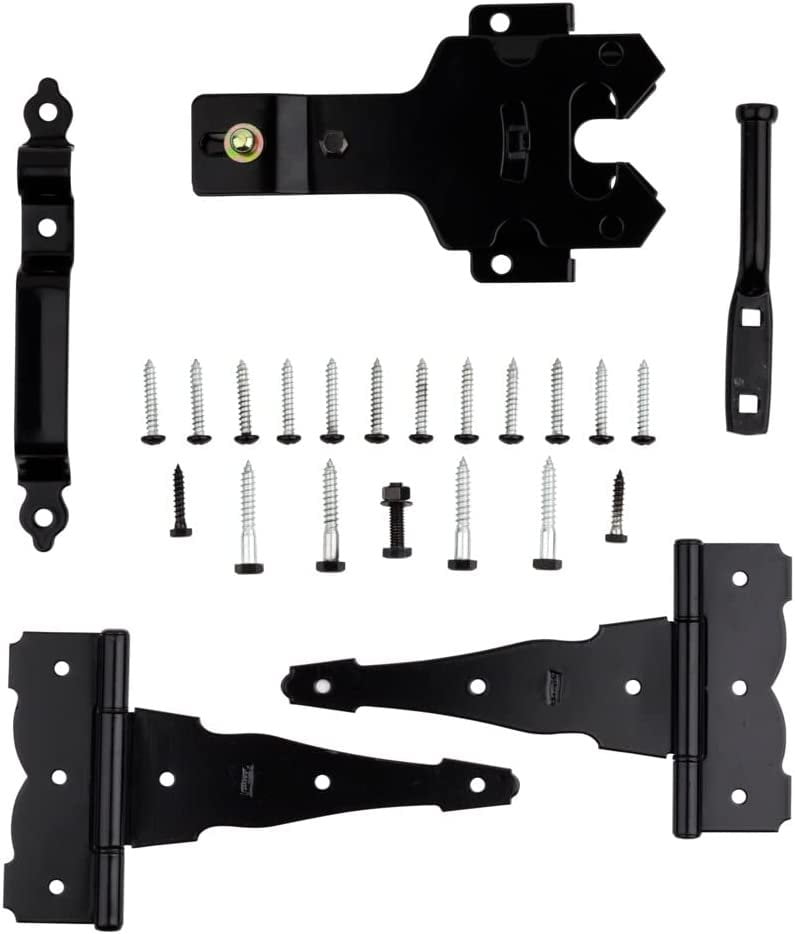 National Hardware N109308 V8422 Deluxe Decorative THinge Gate Kit in