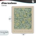 thumbnail image 4 of Stupell Industries Eclectic William Morris Green Tones Canvas Art, 16 x 20, by Lil' Rue, 4 of 8