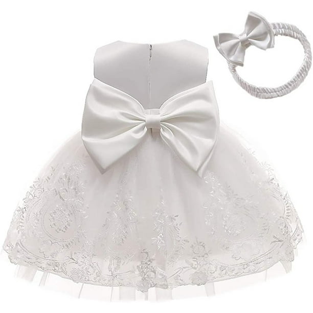 Snorda Baby Girl's Dress Baby Girl Pageant Lace Dress Toddler