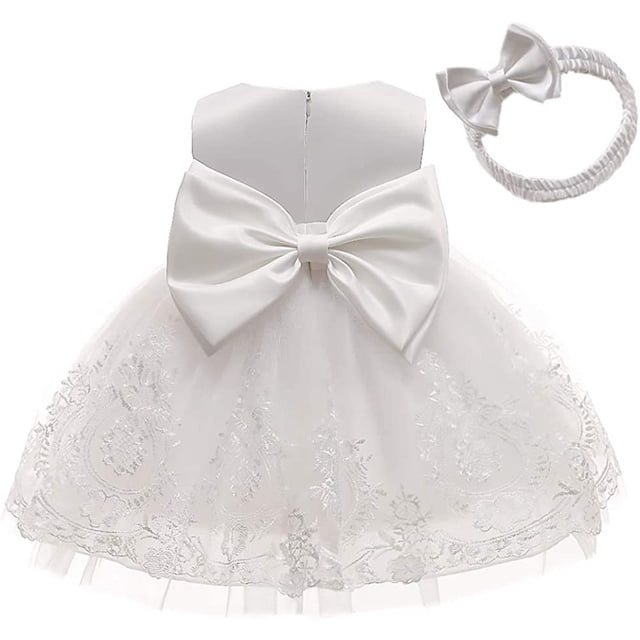 Toimothcn Robe Bébé Fille Sans Manches Décontractée Imprimée Florale en Dentelle Douce Élégante Princesse Mariage Fête Robe de Bal Confortable Robe d'Été pour Enfants