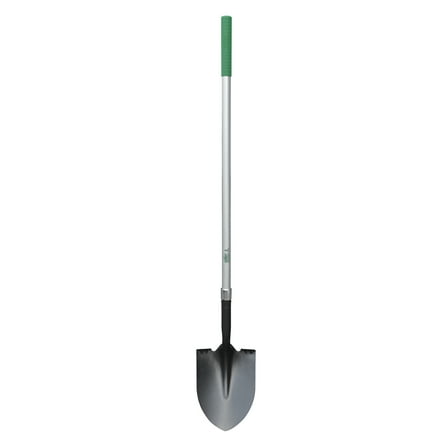 Expert Gardener Fiberglass Long Handle Digging Shovel with Comfort End Grip