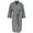 Black, variant on Men's Lightweight Woven Broadcloth Robe
