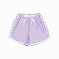 thumbnail image 6 of Kaprioy Kids Summer Sport T-Shirt and Shorts Set Plaid Print Clothing Sets Tracksuit, 6 of 6