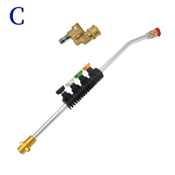 Pressure Washer Metal Wand Tips Spray Spear Quick Jet Rotating Turbo