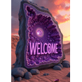 thumbnail image 4 of Giant Welcome Letter Banner Desert Themed Backdrop Party Decorations Event Decors Photography Props Festival Decor Background, 4 of 8