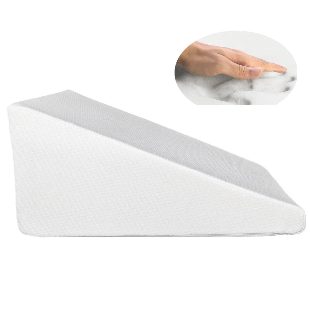 Memory Foam Wedge Pillow System Comfort Sleep Adjustable Bed Back
