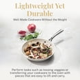 thumbnail image 5 of Gotham Steel 12 Inch Non Stick Frying Pans Nonstick Skillet, Ceramic Pan for Cooking Non Toxic, Nonstick Frying Pan Skillets with Stay Cool Handle, Fry Pans, Oven and Dishwasher Safe, 5 of 9