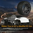 thumbnail image 4 of Labymos 4 PCS 85mm Wheel Rim and Rubber Tire for 1:10 Scale RC Car DIY, 4 of 8