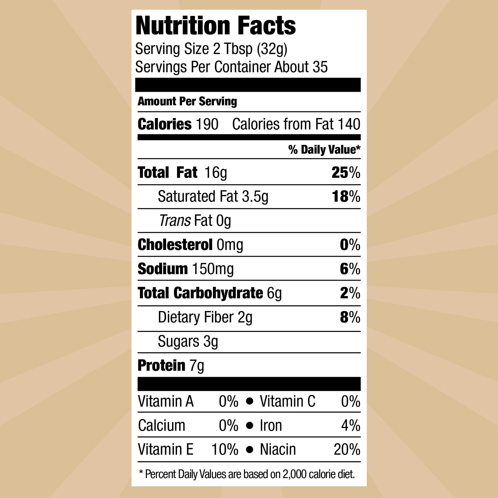 (8 pack) SKIPPY Natural Creamy Peanut Butter Spread, 7 G Protein per Serving, Plastic Jar 40 oz