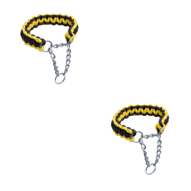Methold Collar de nailon duradero y duradero, cómodo y de Color suave, cadena mediana y grande, saludable e higiénico Type32 NO32