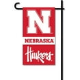 thumbnail image 1 of BSI Products 75005 NCAA Nebraska Cornhuskers Mini Drapeau de Jardin avec Pole&44; Rouge, 1 of 6