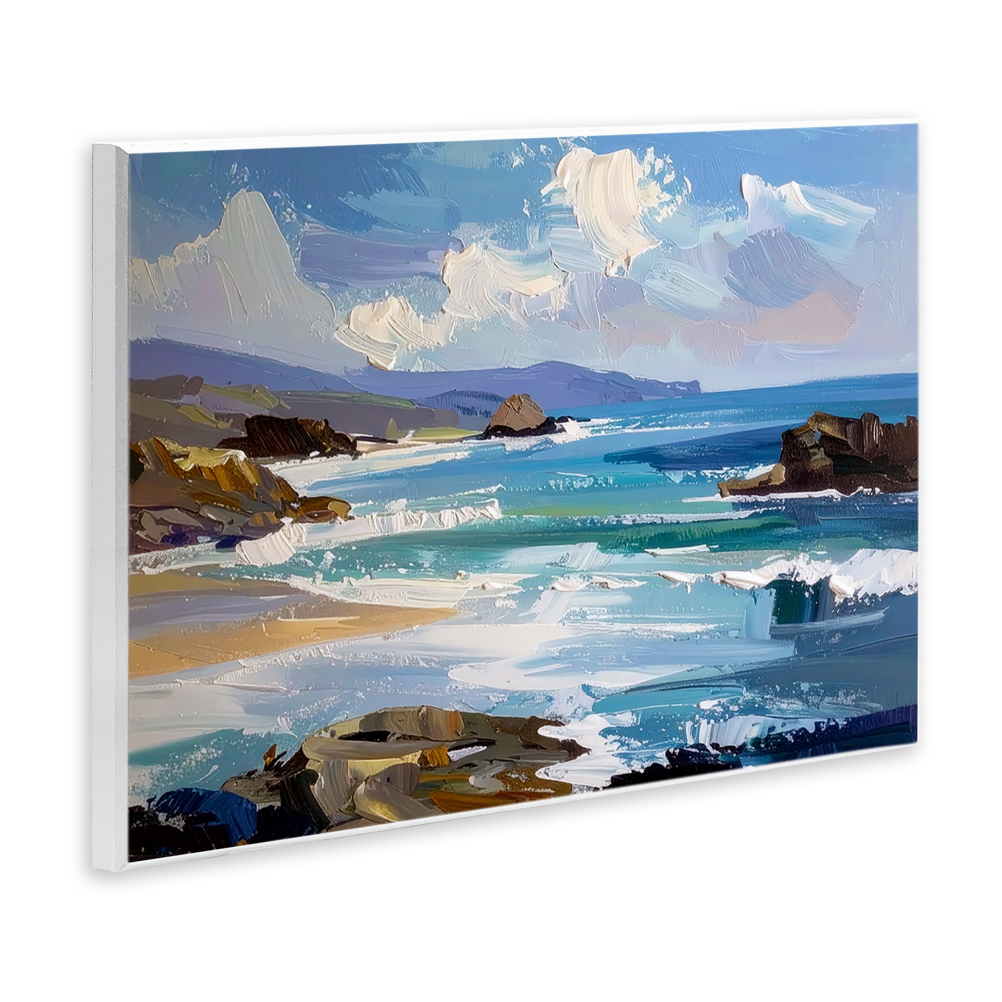 Stupell Industries From Sky To Sea Wall Plaque Art, design by Alonza Saunders