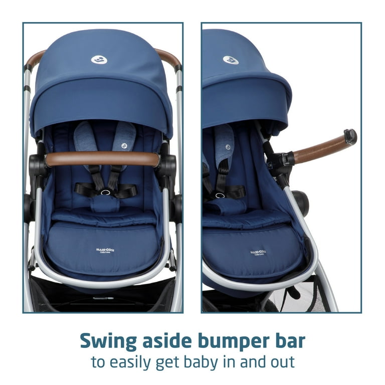 Maxi-Cosi Zelia² Luxe 5-in-1 Modular Travel System, New Hope Navy