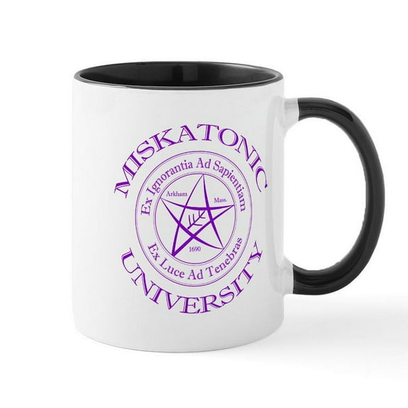 CafePress - Miskatonic University Mug - 11 oz Ceramic Mug - Novelty Coffee Tea Cup