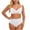 White, variant on Bixock Plus Size Push Up Bras for Women Solid Color Elegant Lace Details Underwire Thin Molde Support Matching Set Daily Wear Bra