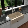 thumbnail image 5 of Karran Usa QA-760-WH-PK1 Quartz Qa 34" Farmhouse Double Basin Quartz Composite Kitchen, 5 of 5