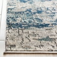 SAFAVIEH Madison Kebo Vintage Abstract Area Rug, Grey/Blue, 2'2" x 4