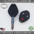 thumbnail image 4 of New Remote Shell Keyless Entry Case Fob For Mitsubishi Endeavor Outlander More, 4 of 8