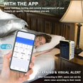 thumbnail image 5 of Portable PM0.3 PM1.0 PM2.5 PM10 CO CO2 TVOC HCHO Tester Clock_Perfect Gift, 5 of 5
