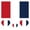 A012- Clear (France Face Tattoo), variant on Temporary Face Tattoos, Argentina Flag Temporary Tattoos, Argentine Flag Body Art, Sol de Mayo Tattoo, Long-Lasting Waterproof Face Decals for Sports Matches, Watch Parties,