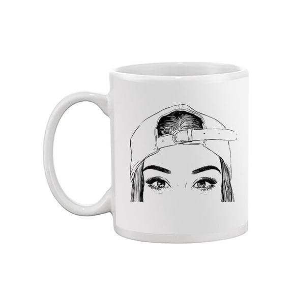 Woman Wearing Cap Mug - Image by Shutterstock