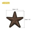 thumbnail image 2 of Uxcell 33Pcs Star Patches Iron on Patches Sew Embroidered Brown 1.5 inch, 2 of 6