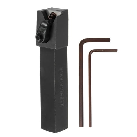 

Uxcell 5/8 Lathe Indexable Carbide Turning Tool Holder MTFNL1616H16 CNC 91°