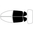 thumbnail image 2 of Rvinyl Window Tint Kit Compatible with Hyundai Elantra 2009-2012 (Wagon) - Back Precut Kit - 5%, 2 of 8