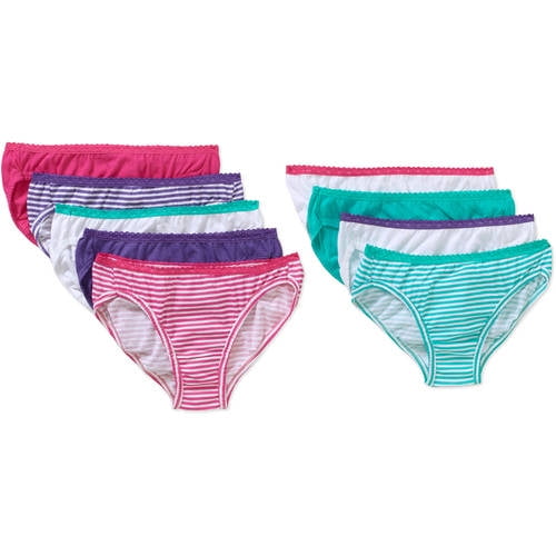 Girls' Lace Waist Bikini 9 Pack