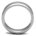 thumbnail image 3 of Luxe Jewelry Designs Men's High Polished Stainless Steel Ring, Size 8 (Pack of 3), 3 of 4