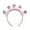 1, variant on Toddler Pleated Lace Lollipop Shape Headband Amusement Park Children Day Party Festival Hair Hoop for Couple Headpiece